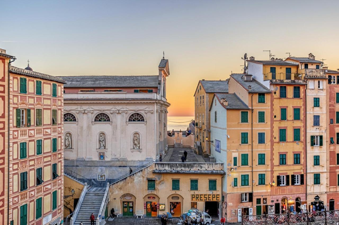 Apartamento Casa Marina Relax Con Vista Sul Mare Camogli Exterior foto