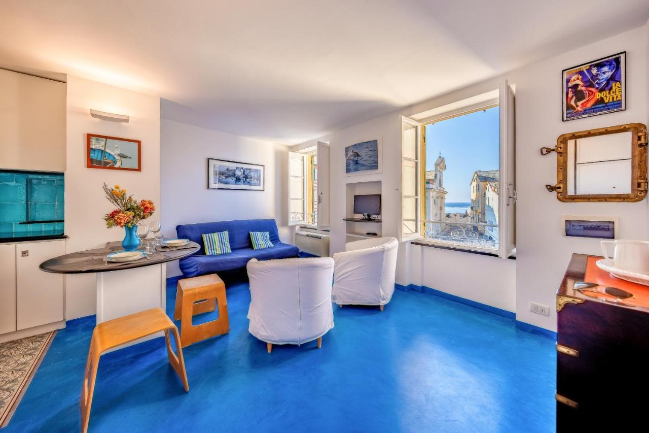 Apartamento Casa Marina Relax Con Vista Sul Mare Camogli Exterior foto