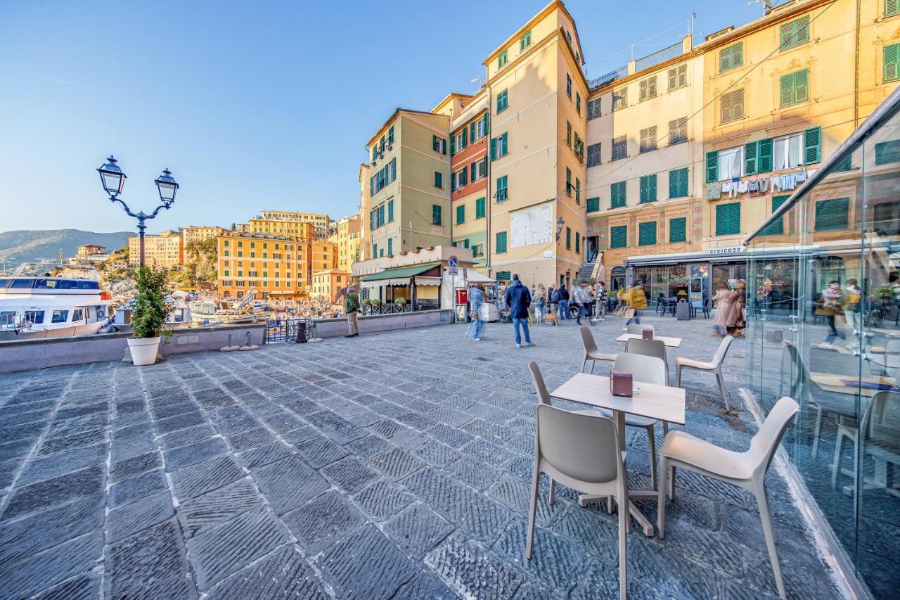 Apartamento Casa Marina Relax Con Vista Sul Mare Camogli Exterior foto