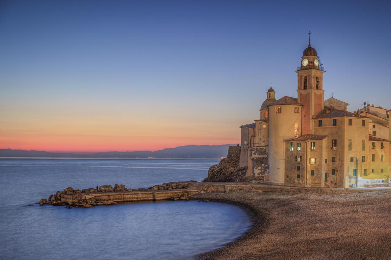 Apartamento Casa Marina Relax Con Vista Sul Mare Camogli Exterior foto