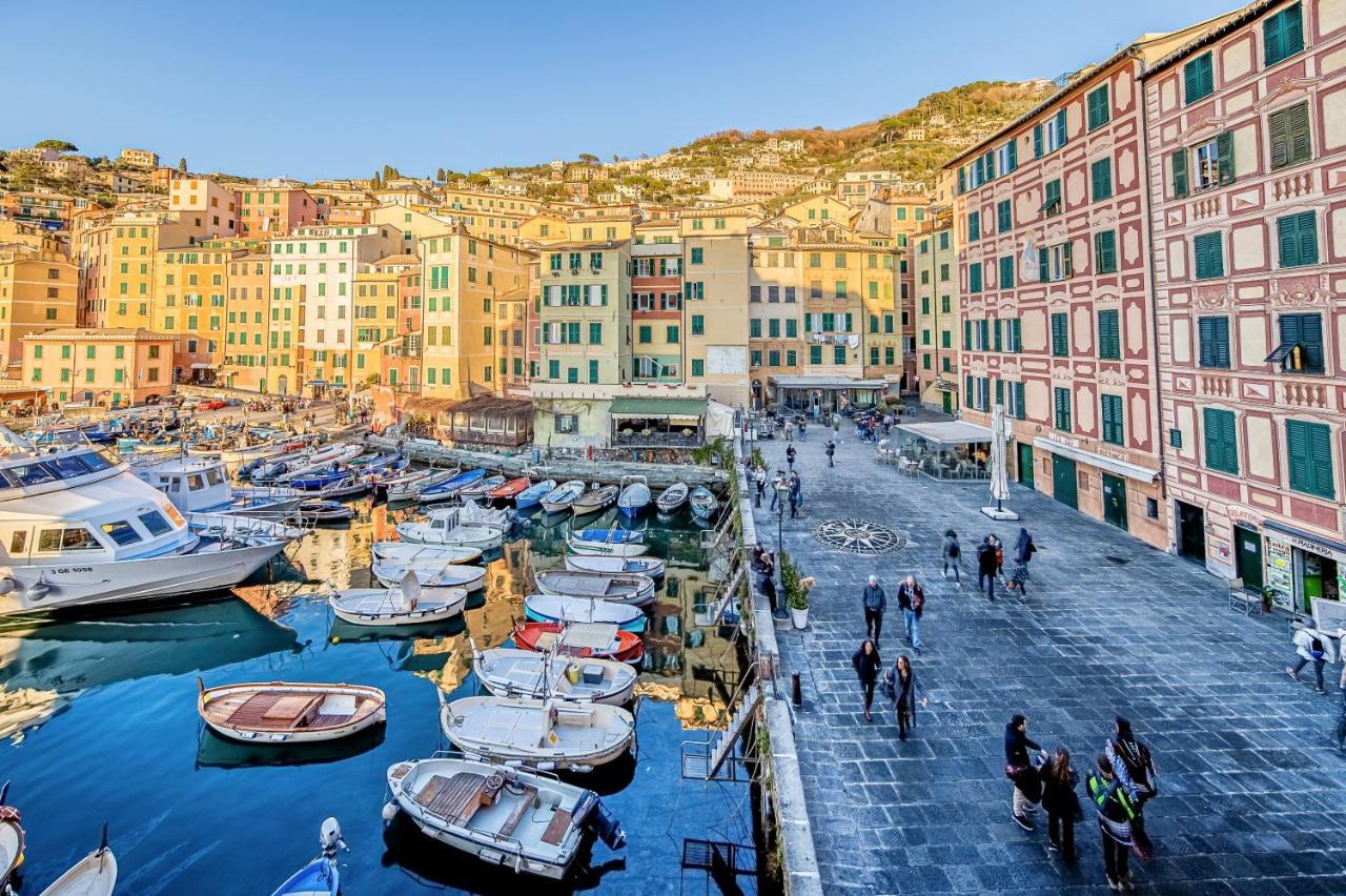 Apartamento Casa Marina Relax Con Vista Sul Mare Camogli Exterior foto