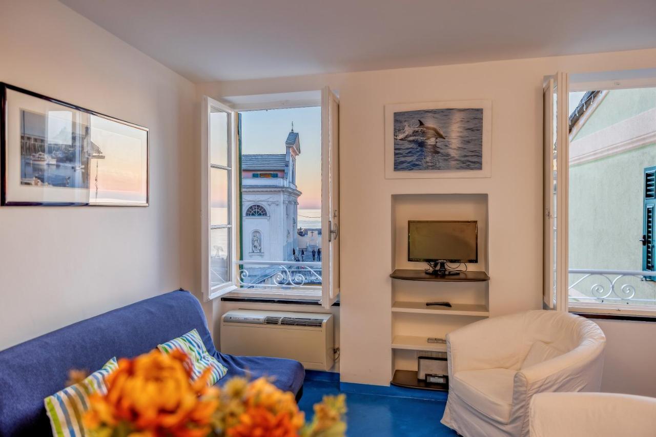 Apartamento Casa Marina Relax Con Vista Sul Mare Camogli Exterior foto