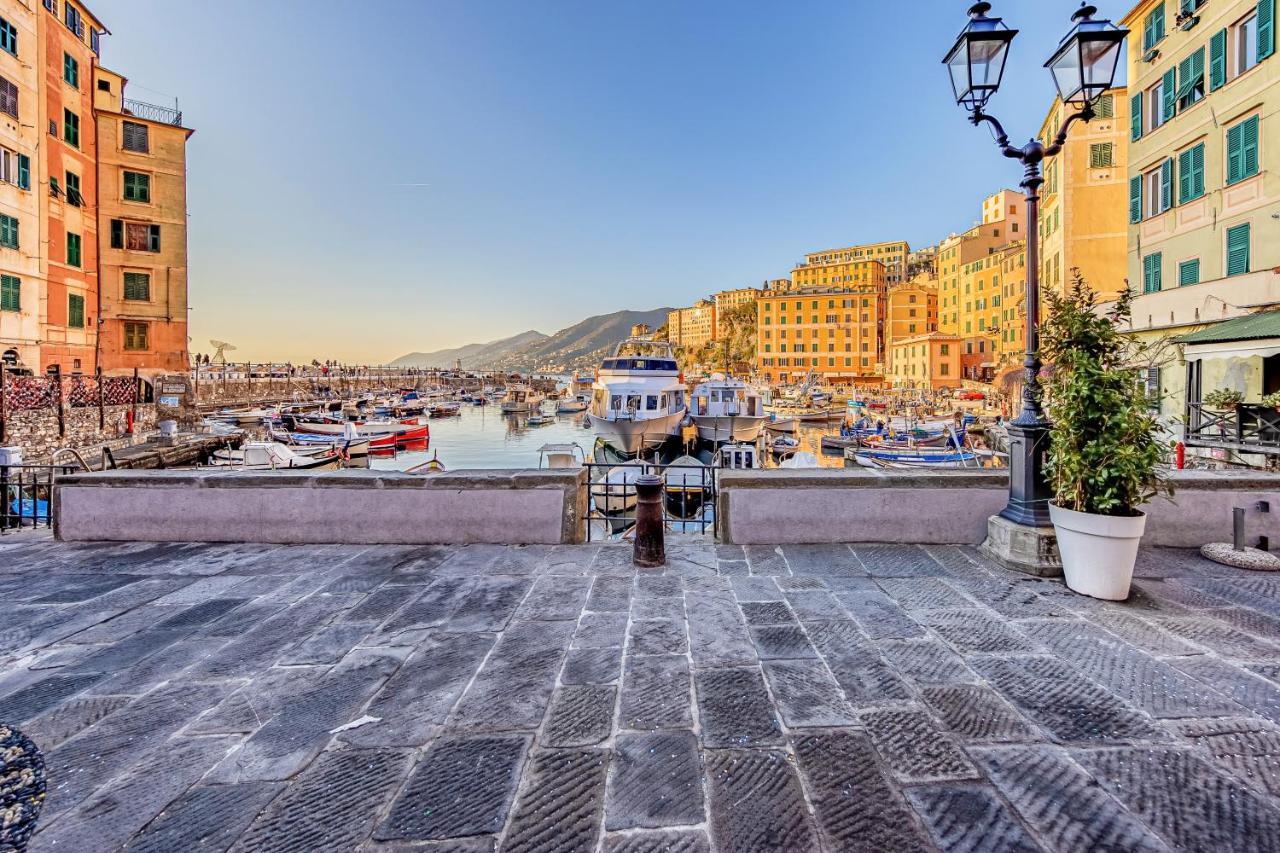 Apartamento Casa Marina Relax Con Vista Sul Mare Camogli Exterior foto