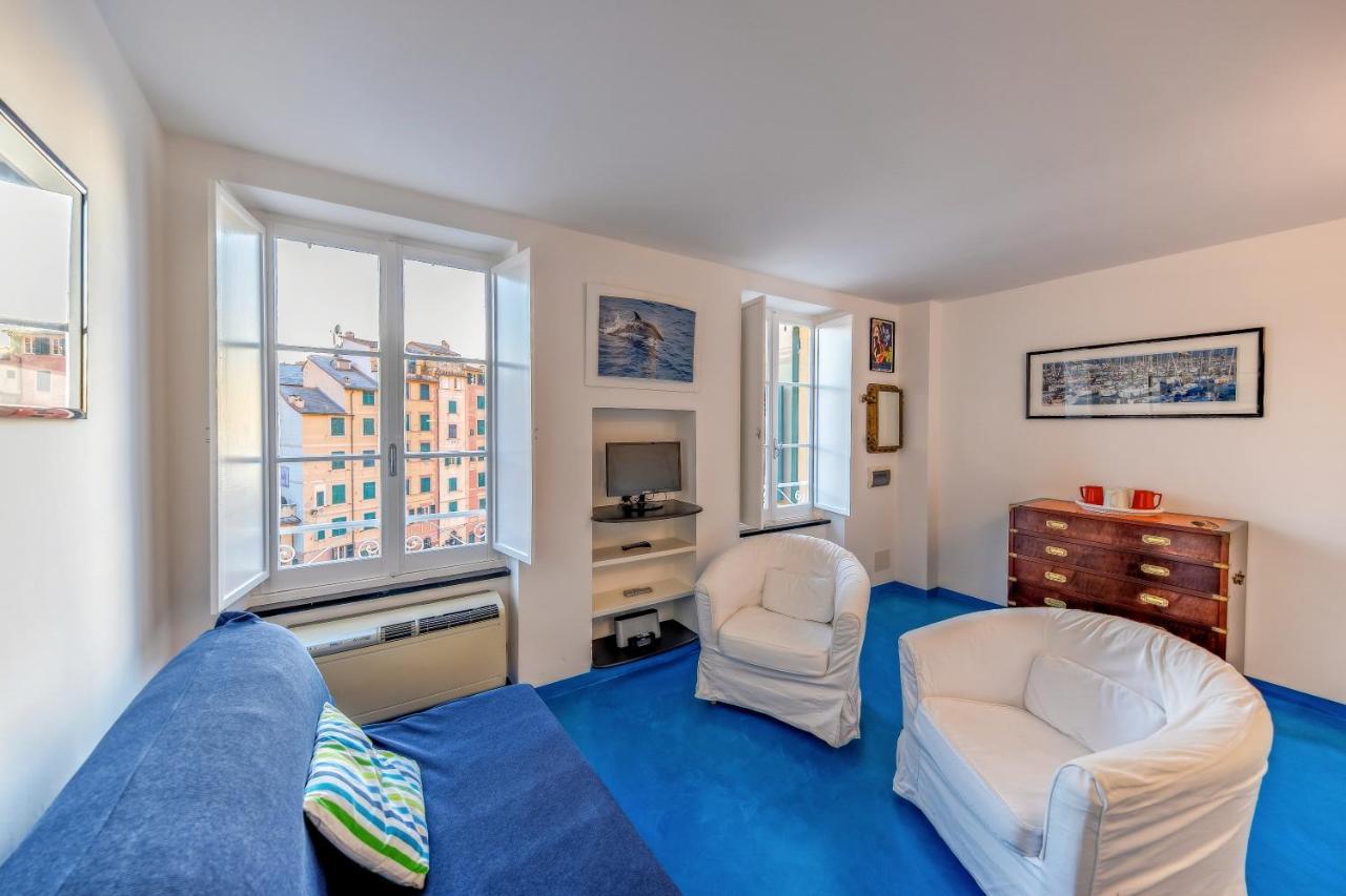 Apartamento Casa Marina Relax Con Vista Sul Mare Camogli Exterior foto