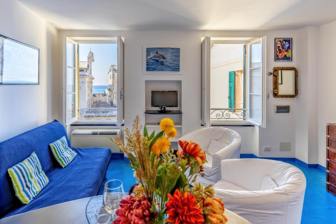 Apartamento Casa Marina Relax Con Vista Sul Mare Camogli Exterior foto